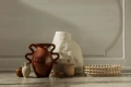 Kosz do przechowywania Ceramic owalny 15 x 30 cm Ferm Living rózne warianty  