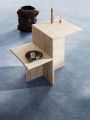 Stolik Distinct Travertine Ferm Living 