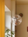  Lampa wisząca VP GLOBE szczotkowane aluminum VERPAN 