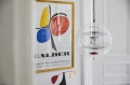  Lampa wisząca VP GLOBE kolorowe szkło VERPAN