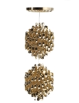  Lampa wisząca SPIRAL SP2 złota VERPAN