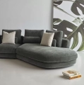 Sofa Vivole 2,5 Os. Open End Smooth Laural Green Tenksom