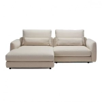 Sofa Vivole 1,5 Os. Z Szezlongiem Aivi Lace Beige Tenksom
