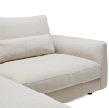 Sofa Vivole 1,5 Os. Z Szezlongiem Aivi Lace Beige Tenksom