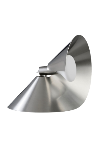 Lampa Stołowa Brushed Stainless Steel Peel Frandsen 