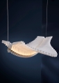 Lampa wisząca Sora Pendant Solid Brass/White FRANDSEN 