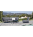 SOFA MODUŁOWA OGRODOWA LEWA LEVEL HOUE - SOOTY GREY / SUNBRELLA, NA ZEWNĄTRZ HOUE