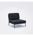 FOTEL MODUŁOWY OGRODOWY LEVEL HOUE - SOOTY GREY / SUNBRELLA, NA ZEWNĄTRZ HOUE