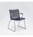 KRZESŁO OGRODOWE CLICK DINING CHAIR Z PODŁOKIETNIKAMI HOUE NA ZEWNĄTRZ różne warianty
