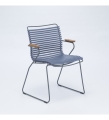 KRZESŁO OGRODOWE CLICK DINING CHAIR Z PODŁOKIETNIKAMI HOUE NA ZEWNĄTRZ różne warianty