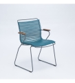KRZESŁO OGRODOWE CLICK DINING CHAIR Z PODŁOKIETNIKAMI HOUE NA ZEWNĄTRZ różne warianty