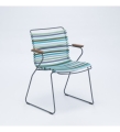 KRZESŁO OGRODOWE CLICK DINING CHAIR Z PODŁOKIETNIKAMI HOUE NA ZEWNĄTRZ różne warianty