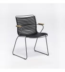 KRZESŁO OGRODOWE CLICK DINING CHAIR Z PODŁOKIETNIKAMI HOUE NA ZEWNĄTRZ różne warianty