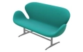 Sofa SWAN 3321 FRITZ HANSEN tapicerka DIVINA MELANGE