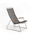 KRZESŁO OGRODOWE CLICK LOUNGE CHAIR HOUE NA ZEWNĄTRZ różne warianty
