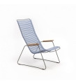 KRZESŁO OGRODOWE CLICK LOUNGE CHAIR HOUE NA ZEWNĄTRZ różne warianty