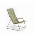 KRZESŁO OGRODOWE CLICK LOUNGE CHAIR HOUE NA ZEWNĄTRZ różne warianty