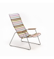 KRZESŁO OGRODOWE CLICK LOUNGE CHAIR HOUE NA ZEWNĄTRZ różne warianty