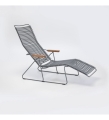 LEŻAK OGRODOWY REGULOWANY CLICK SUNLOUNGER HOUE NA ZEWNĄTRZ różne warianty
