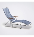LEŻAK OGRODOWY REGULOWANY CLICK SUNLOUNGER HOUE NA ZEWNĄTRZ różne warianty