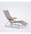 LEŻAK OGRODOWY REGULOWANY CLICK SUNLOUNGER HOUE NA ZEWNĄTRZ różne warianty