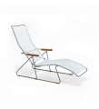 LEŻAK OGRODOWY REGULOWANY CLICK SUNLOUNGER HOUE NA ZEWNĄTRZ różne warianty