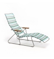 LEŻAK OGRODOWY REGULOWANY CLICK SUNLOUNGER HOUE NA ZEWNĄTRZ różne warianty