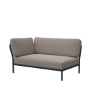 SOFA MODUŁOWA OGRODOWA LEWA LEVEL HOUE - ASH / SUNBRELLA, NA ZEWNĄTRZ