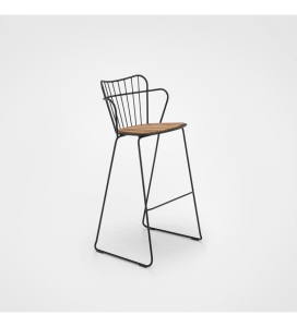 HOKER PAON BAR STOOL HOUE - Z BAMBUSOWYM SIEDZISKIEM NA ZEWNĄTRZ różne warianty