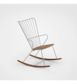 KRZESŁO BUJANE PAON ROCKING CHAIR HOUE - Z BAMBUSOWYM SIEDZISKIEM NA ZEWNĄTRZ różne warianty