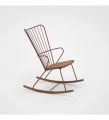 KRZESŁO BUJANE PAON ROCKING CHAIR HOUE - Z BAMBUSOWYM SIEDZISKIEM NA ZEWNĄTRZ różne warianty