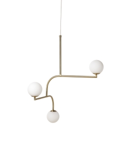 Lampa wisząca MOBIL 70 mosiężna Pholc 