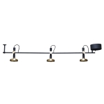 Lampa sufitowa BLEND 100 czarny / mosiądz Pholc 