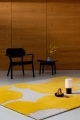Żółto Beżowy Dywan Nowoczesny w Kwiaty - ISO UNIKKO YELLOW 132306 Louis de Poortere  różne warianty