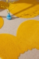Żółto Beżowy Dywan Nowoczesny w Kwiaty - ISO UNIKKO YELLOW 132306 Louis de Poortere  różne warianty