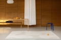 Kremowy Dywan Nowoczesny w Kwiaty - ISO UNIKKO NATURAL WHITE 132301 Louis de Poortere  różne warianty 