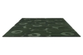 Zielony Dywan Nowoczesny w Kwiaty - UNIKKO DARK GREEN 132207 Louis de Poortere  różne warianty 