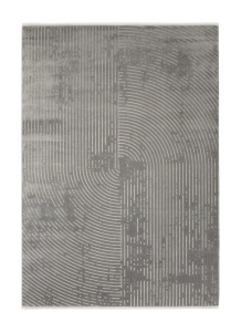 Szary Dywan Geometryczny - IMPERIAL GREY INFINITY 6621 Louis de Poortere  różne warianty