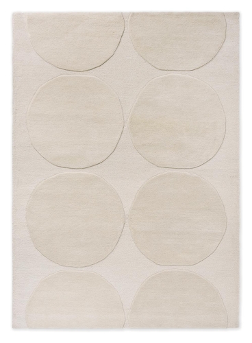 Beżowy Dywan Geometryczny - ISOT KIVET NATURAL WHITE 132501 Louis de Poortere  różne warianty 