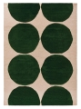 Beżowo Zielony Dywan Geometryczny - ISOT KIVET GREEN 132507 Louis de Poortere  różne warianty 