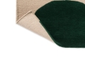 Beżowo Zielony Dywan Geometryczny - ISOT KIVET GREEN 132507 Louis de Poortere  różne warianty 