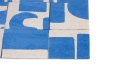 Geometryczny Beżowo Niebieski Dywan - PAPERCUT CAMPANULA 9358 Louis de Poortere  różne warianty 