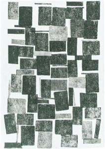 Geometryczny Zielony Dywan - LUCIA SYCAMORE 9356 Louis de Poortere  różne warianty 