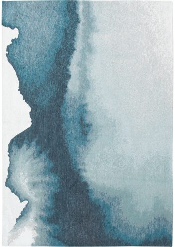 Nowoczesny Niebieski Dywan - LAGOON INKJET 9332 Louis de Poortere  różne warianty  