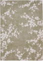 Zielony Dywan w Kwiatki - SAKURA WET GARDEN 9372 Louis de Poortere  różne warianty  