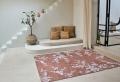 Różowy Dywan w Kwiatki - SAKURA COPPER PINK 9371 Louis de Poortere  różne warianty 