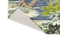 Dywan Zielono Niebieski z Roślinnym Wzorem - ANCIENT CANOPY FOREST GREEN 146708 Louis de Poortere  różne warianty  