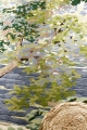 Dywan Zielono Niebieski z Roślinnym Wzorem - ANCIENT CANOPY FOREST GREEN 146708 Louis de Poortere  różne warianty  