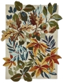 Dywan Kolorowy z Roślinnym Wzorem - ROBIN'S WOOD RUSSET BROWN 146501 Louis de Poortere  różne warianty 