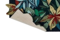 Dywan Kolorowy z Roślinnym Wzorem - ROBIN'S WOOD FOREST GREEN 146508 Louis de Poortere  różne warianty 